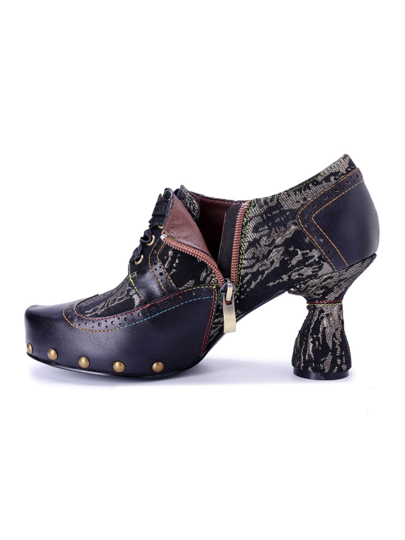 Soffia | Maja Embellished Leather Oxford - Image 10