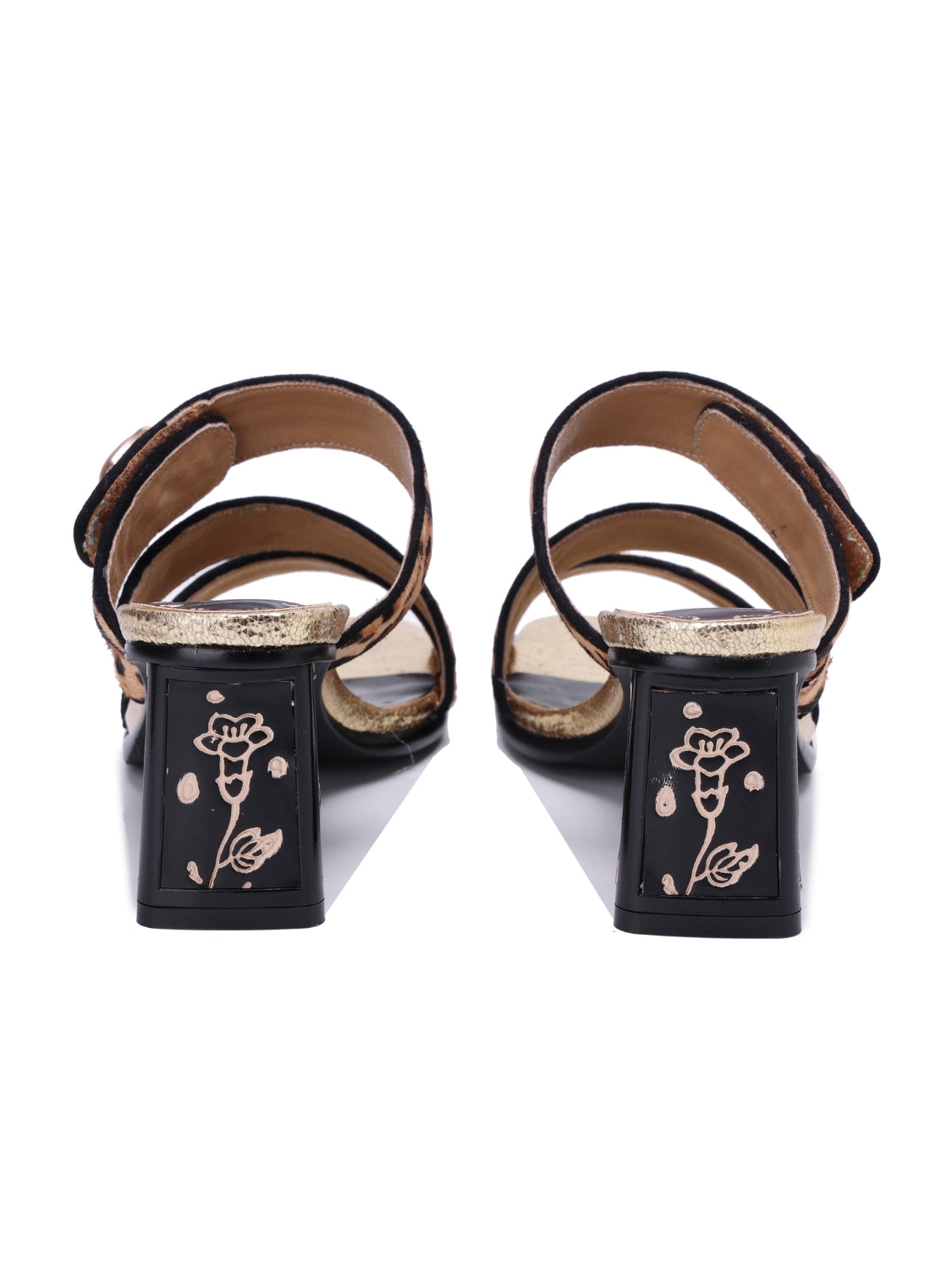 Soffia | Gabrella Leopard Leather Slides - Image 10