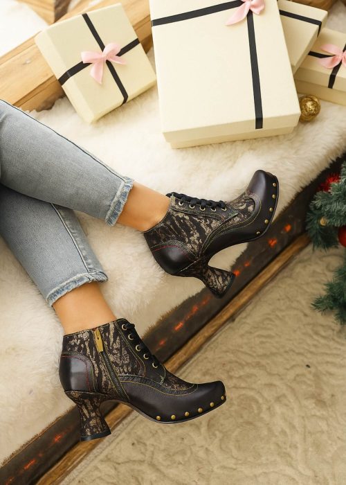Soffia | Maja Embellished Leather Oxford