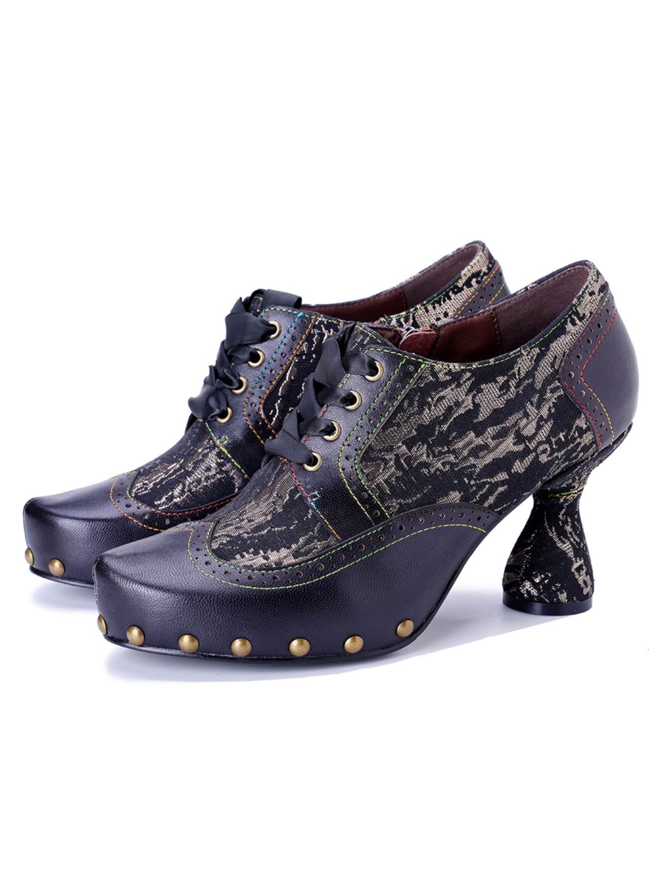 Soffia | Maja Embellished Leather Oxford - Image 4