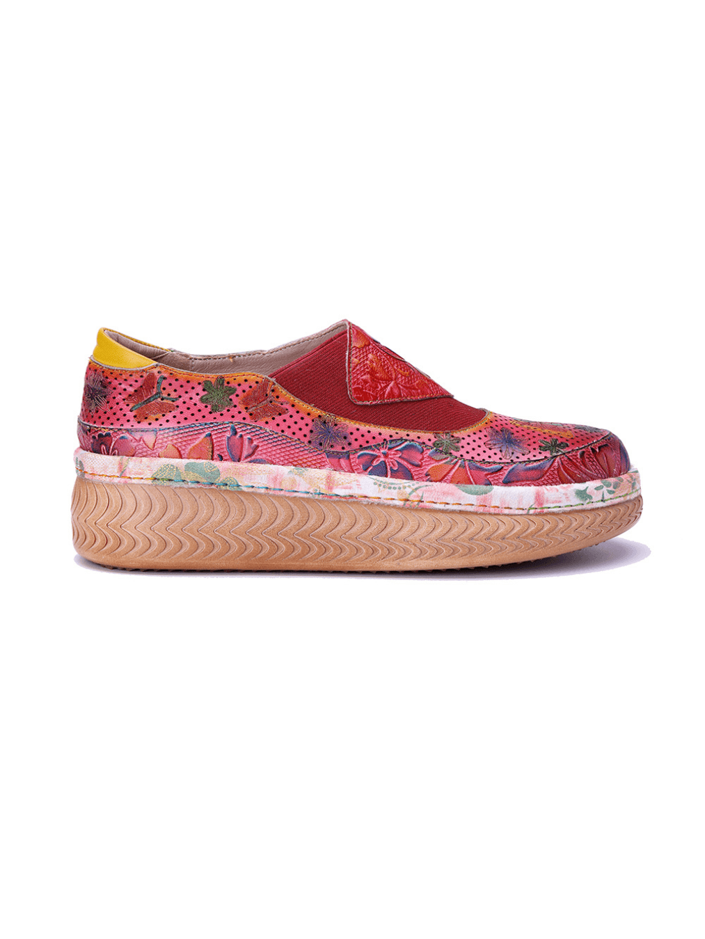 Soffia | Sol Muse Floral Leather Loafer - Image 4