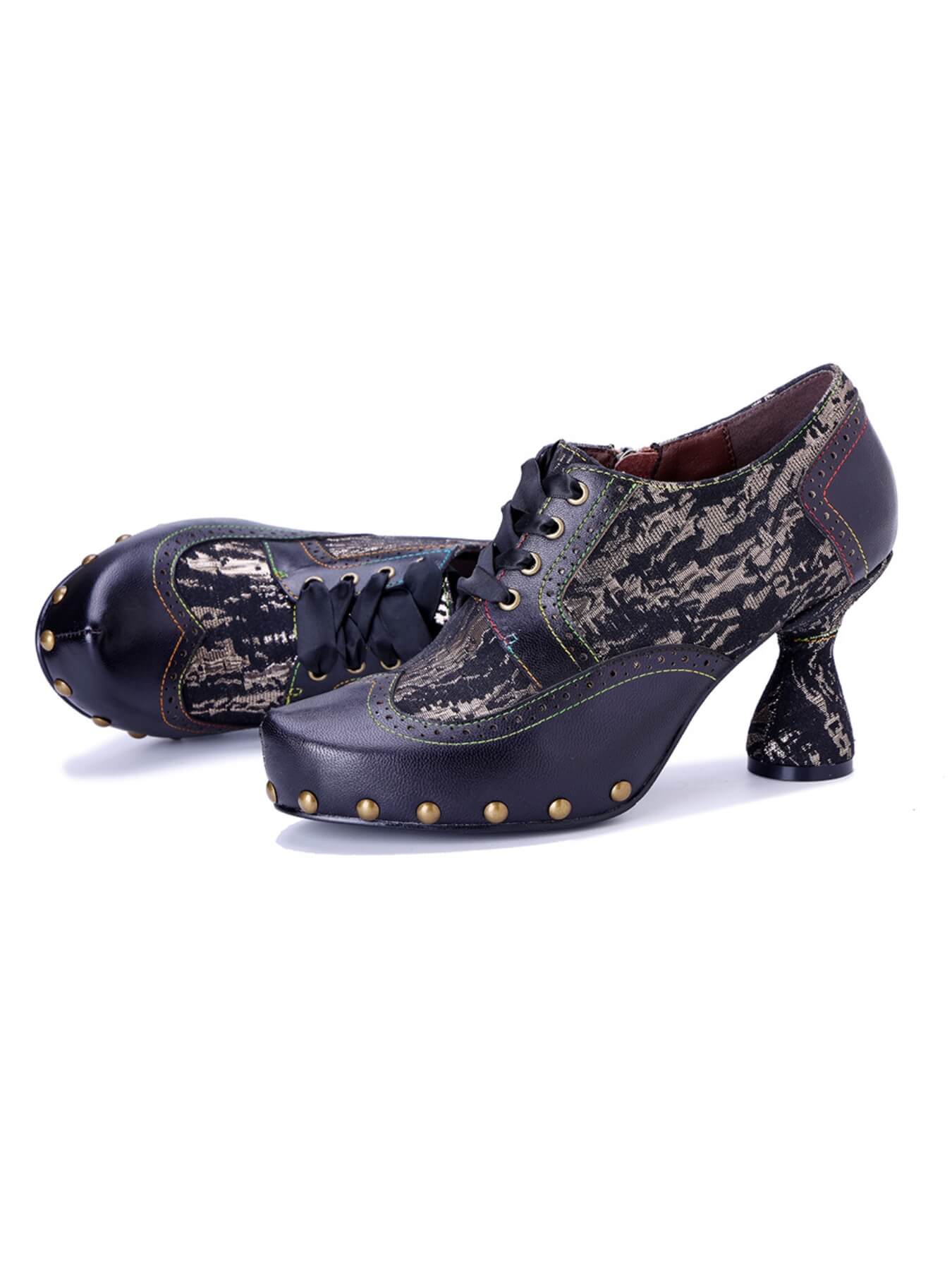 Soffia | Maja Embellished Leather Oxford - Image 5