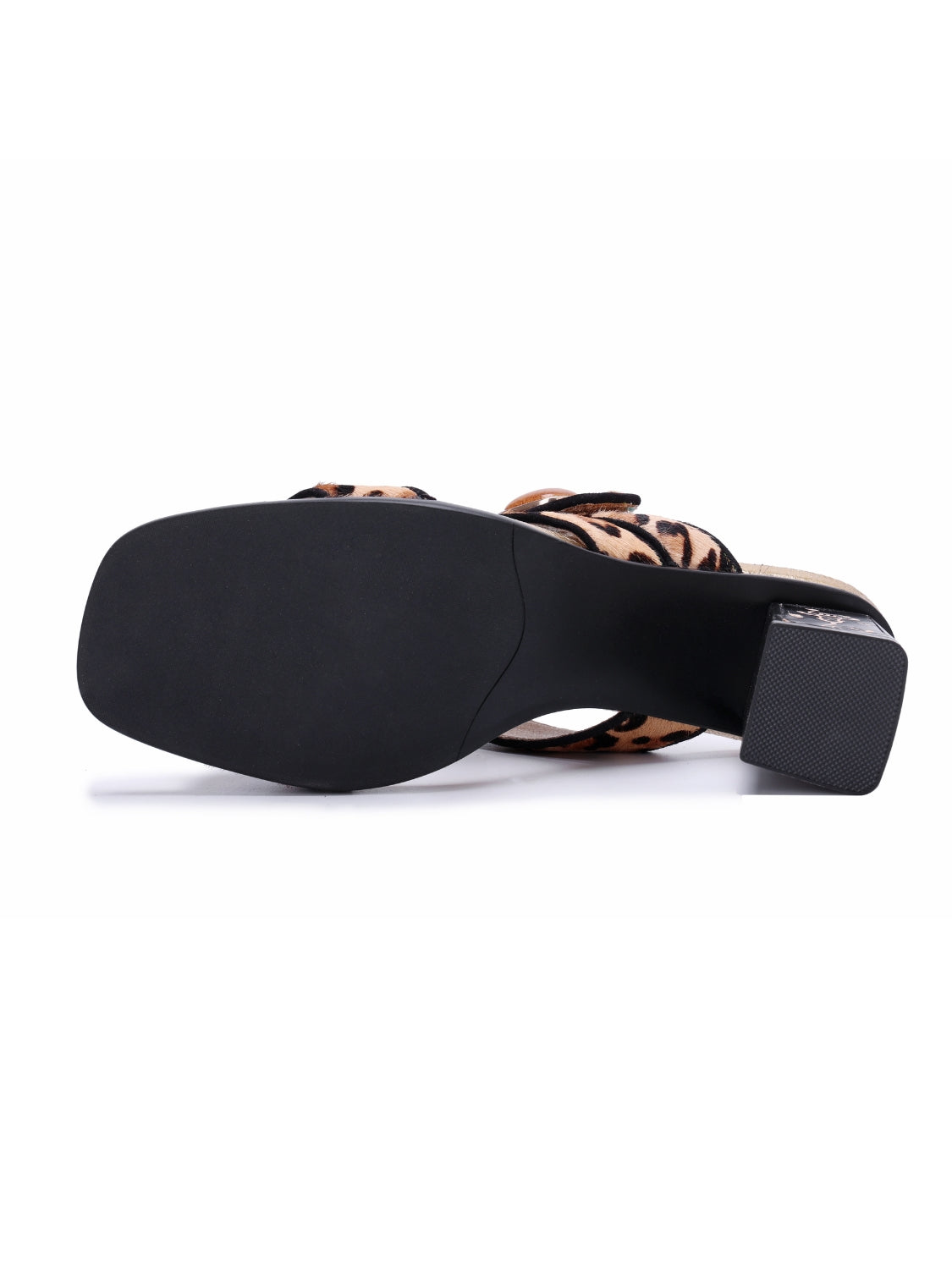Soffia | Gabrella Leopard Leather Slides - Image 5