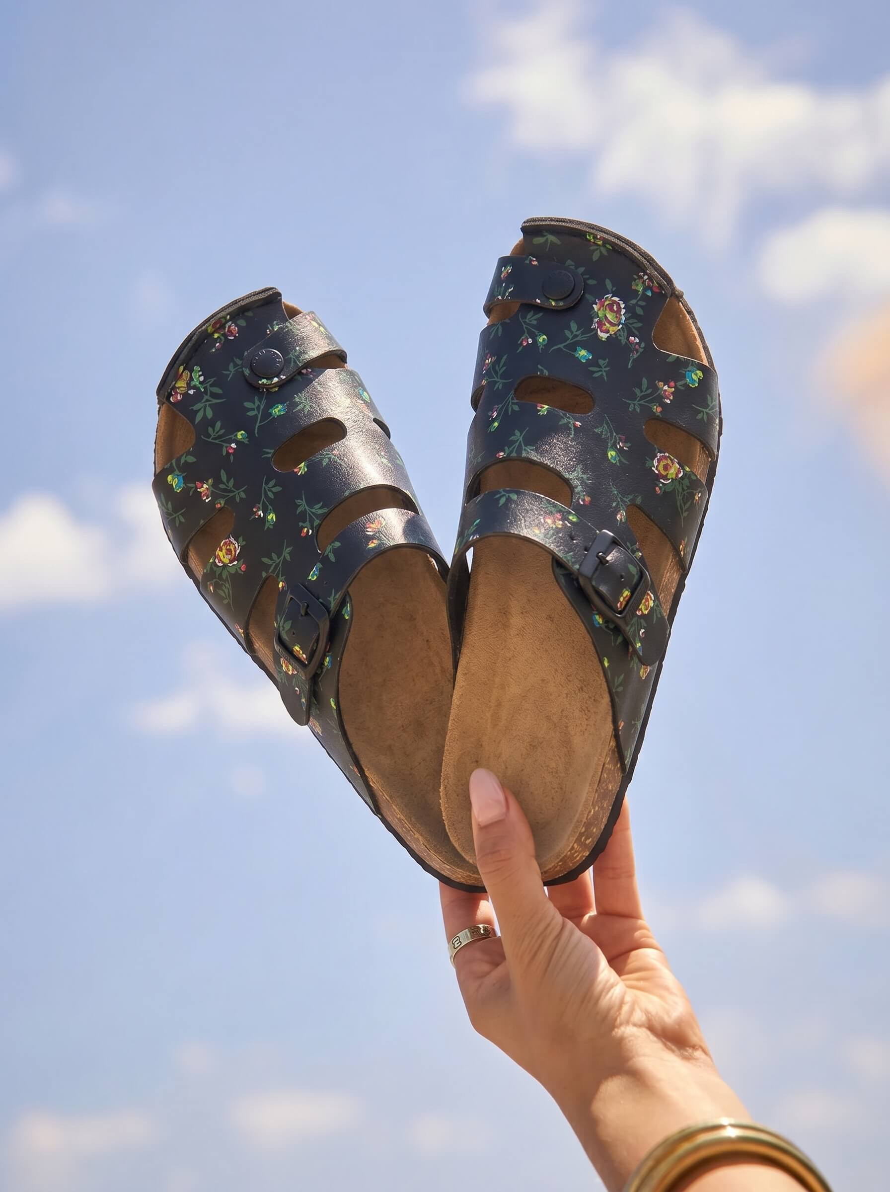 Maibulun | Comfy Hard Footbed Clog - black