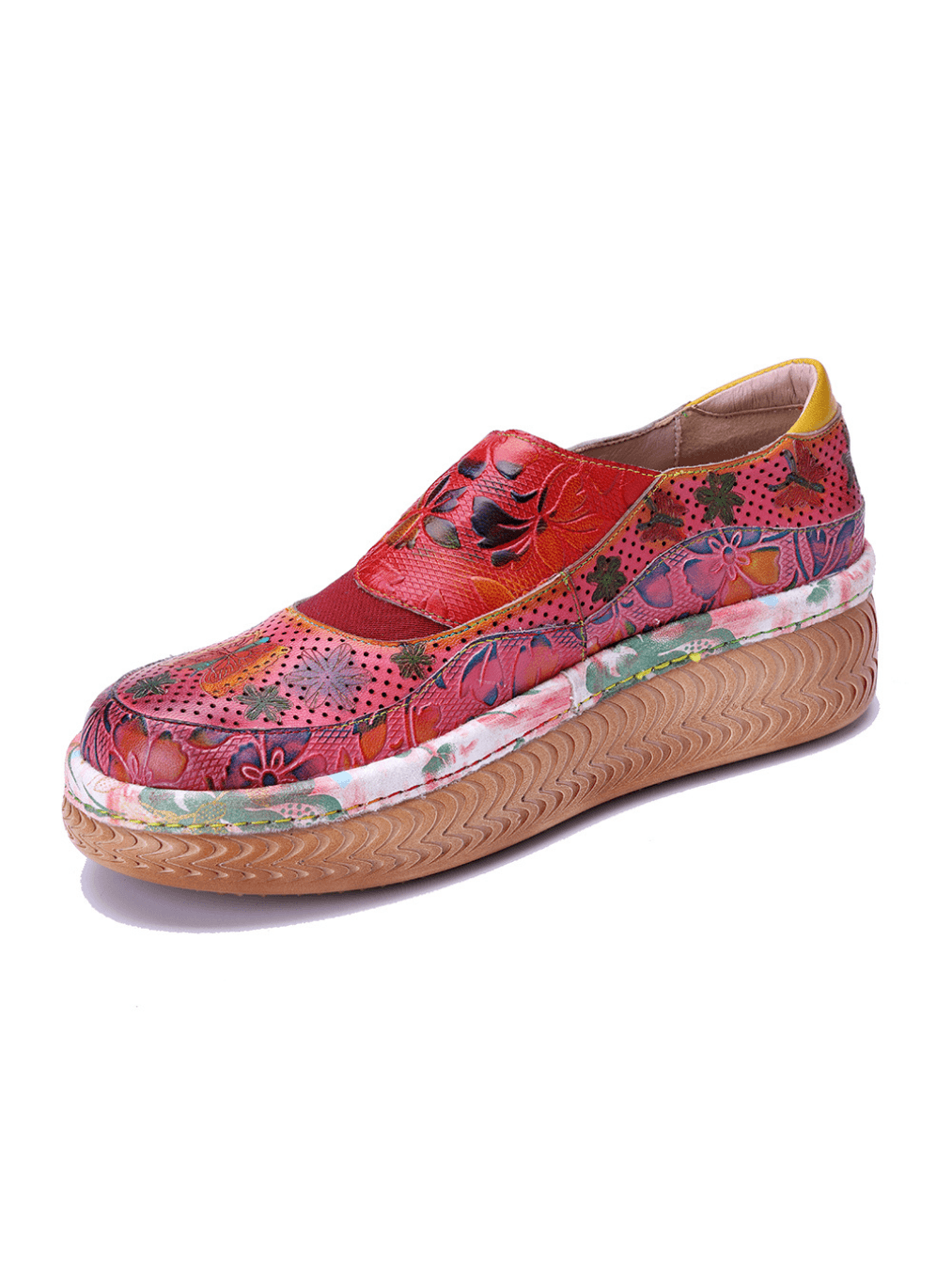 Soffia | Sol Muse Floral Leather Loafer - Image 5