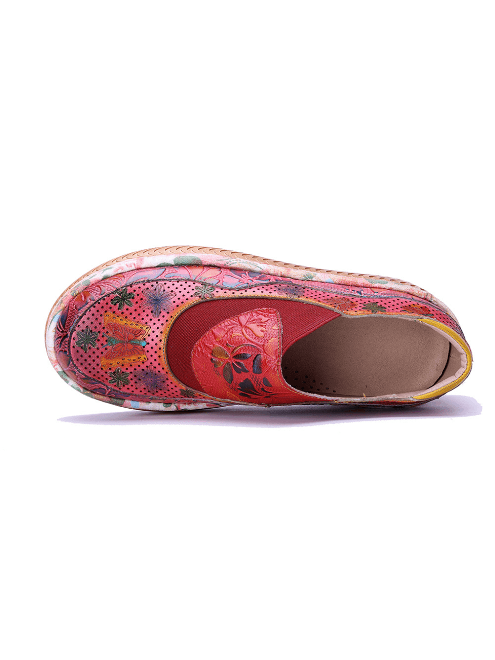 Soffia | Sol Muse Floral Leather Loafer - Image 6