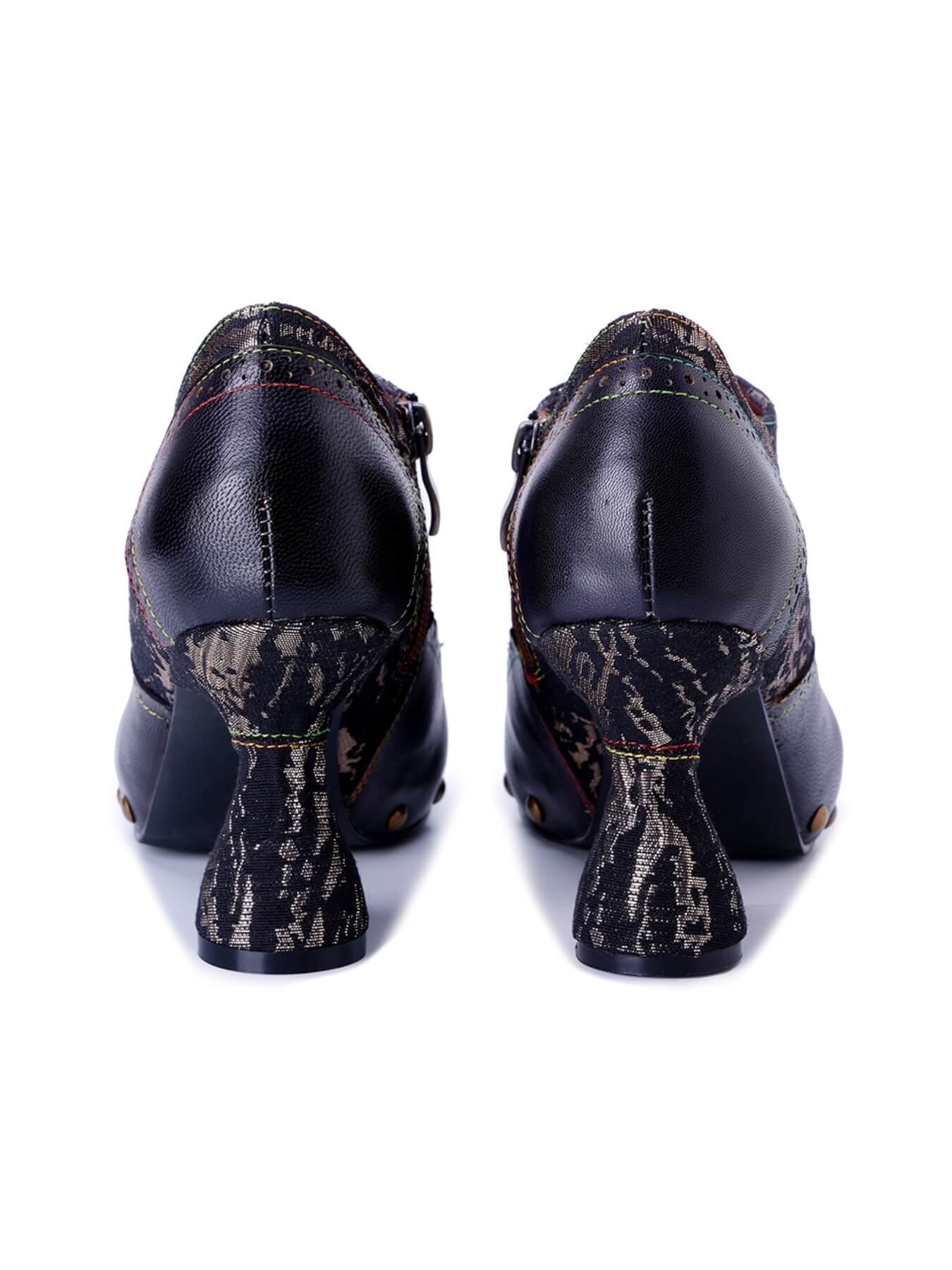 Soffia | Maja Embellished Leather Oxford - Image 6