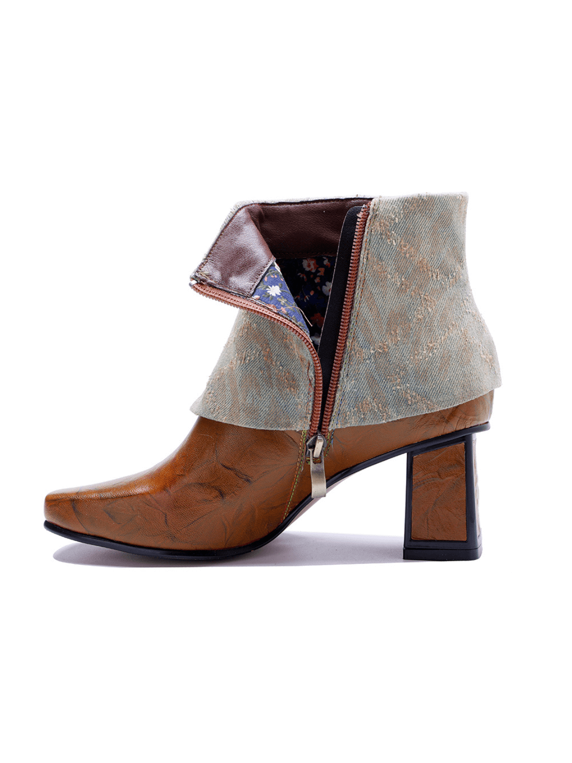 Soffia | Carlisle Leather Embroidered Ankle Boots - Image 7