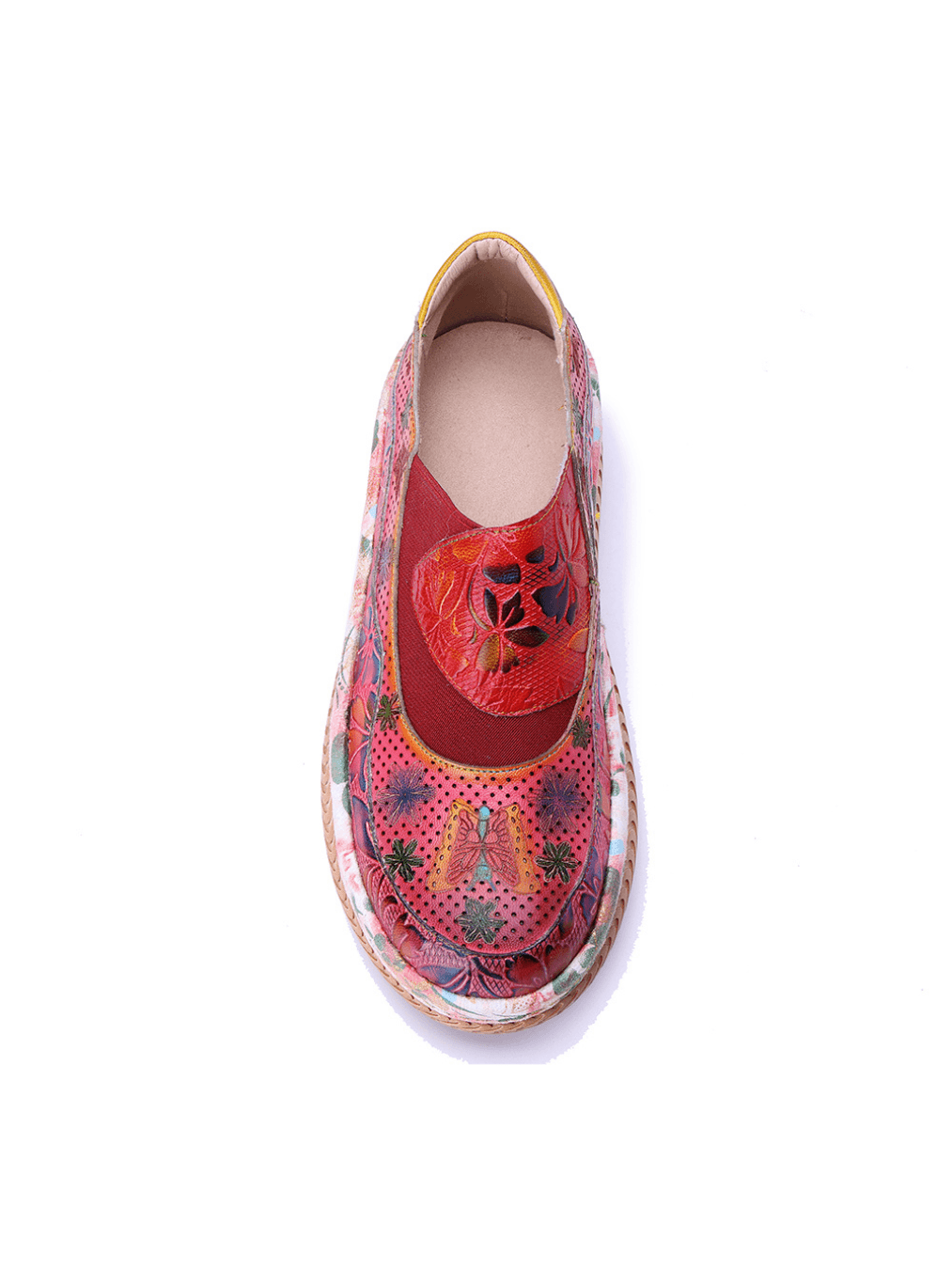 Soffia | Sol Muse Floral Leather Loafer - Image 7