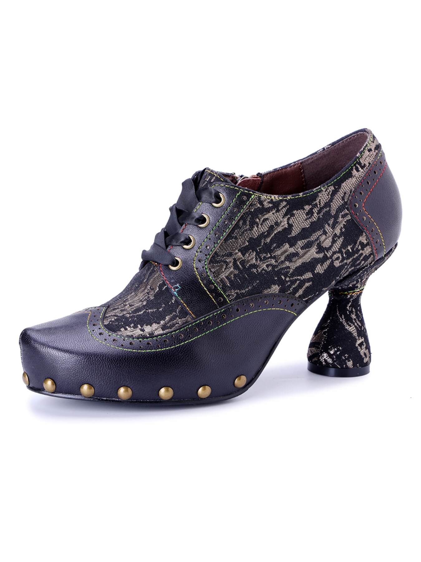Soffia | Maja Embellished Leather Oxford - Image 7