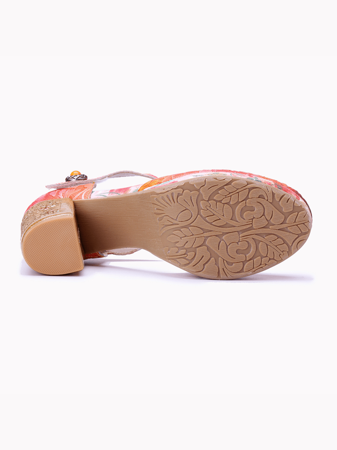 Soffia | Kortnie Floral Perforated Classic Pump - Image 9