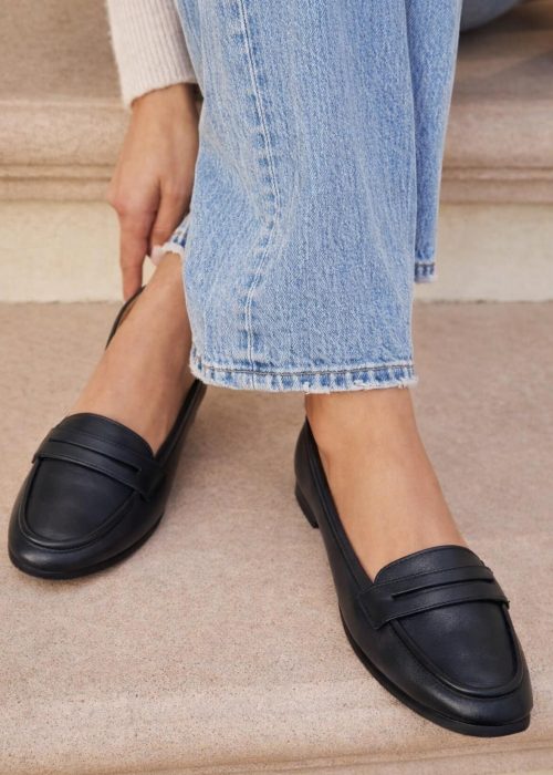 Siketu | Sloana Comfy Flat Loafer - black