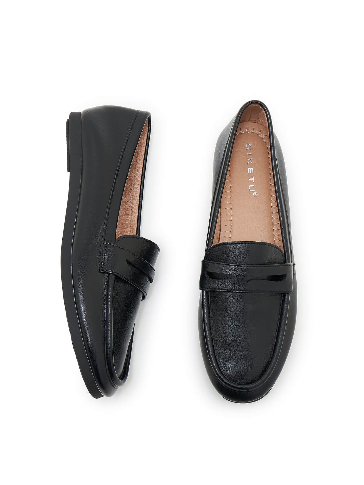 Siketu | Sloana Comfy Flat Loafer - black - Image 6