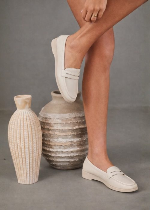 Siketu | Sloana Comfy Flat Loafer - cream