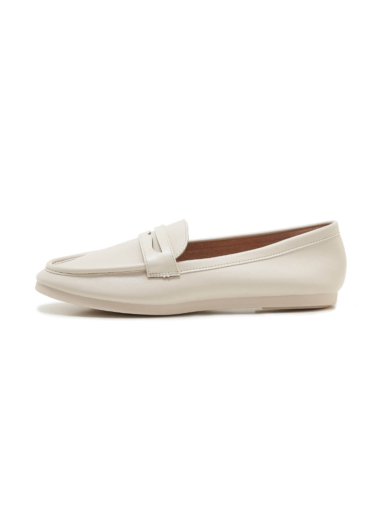 Siketu | Sloana Comfy Flat Loafer - cream - Image 4